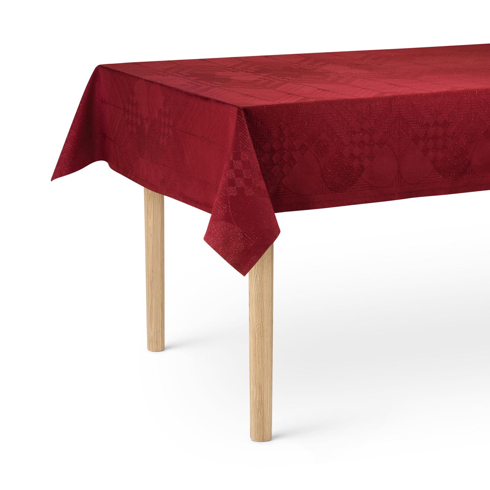 Christmas 50 – Anniversary Tablecloth in Gold Red by Georg Jensen
