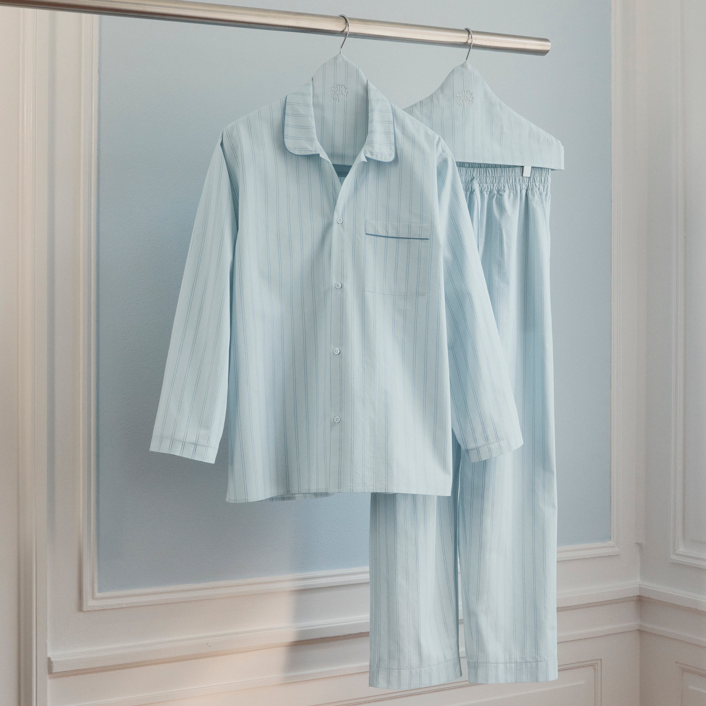 SUPIMA PERCALE PINSTRIPE