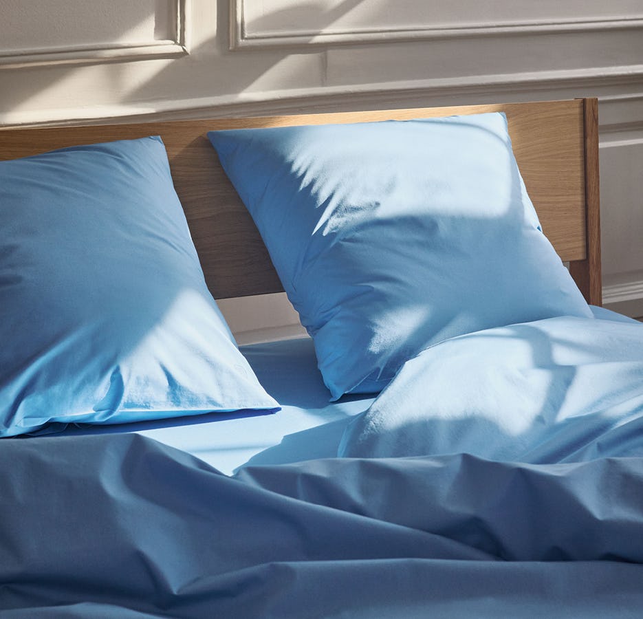 PERCALE Bed Linen Bright Blue Interior 06 935X900px