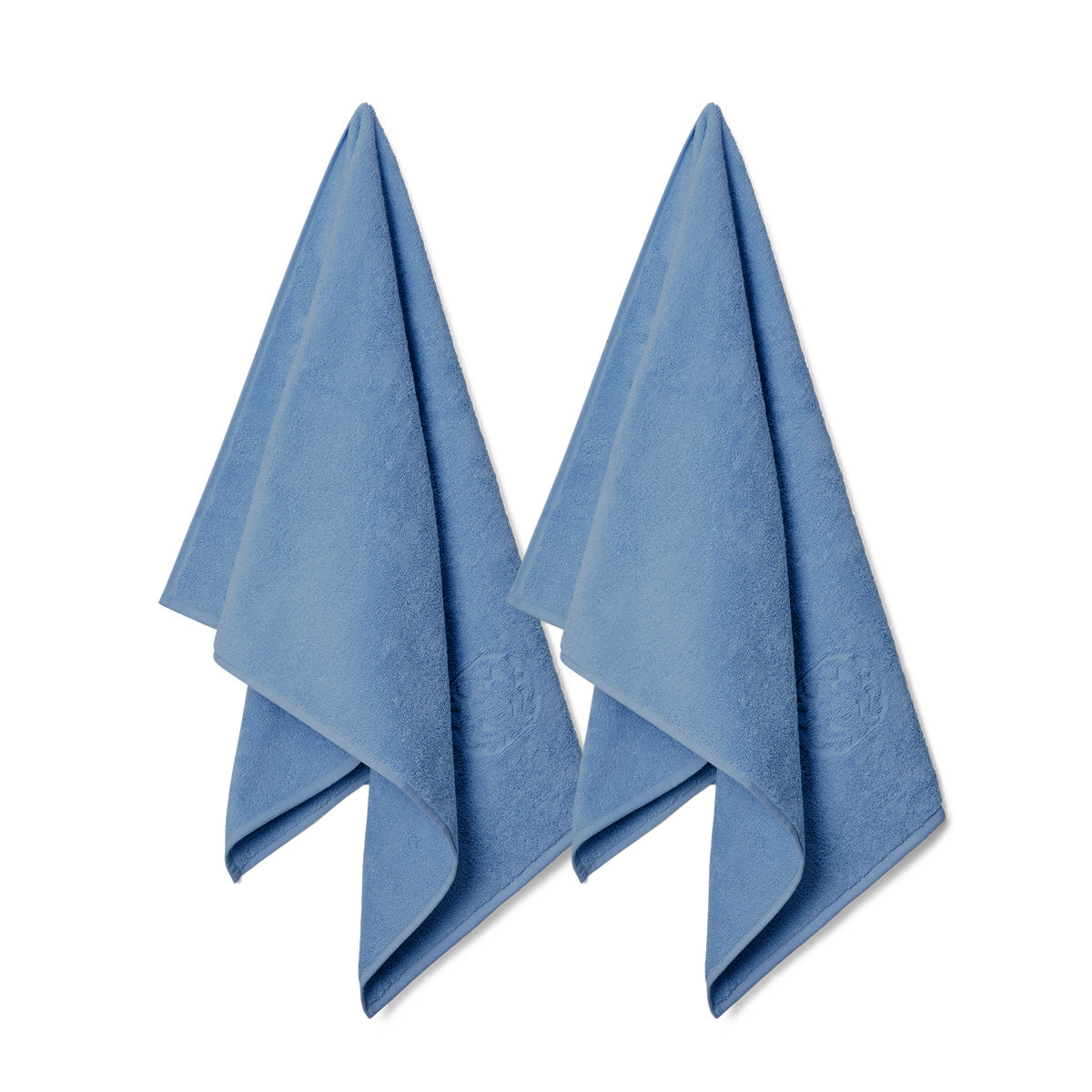 2 Towels, Bright Blue