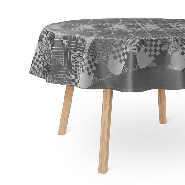 DecoHoeTextil Swirl/Circle Table Cloth Pendants – Choice Of Shape - View #7