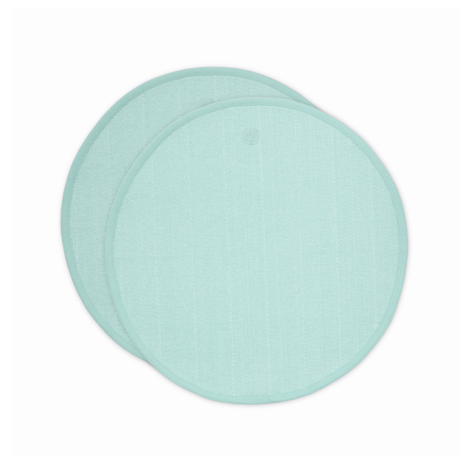 2 pcs. round placemats