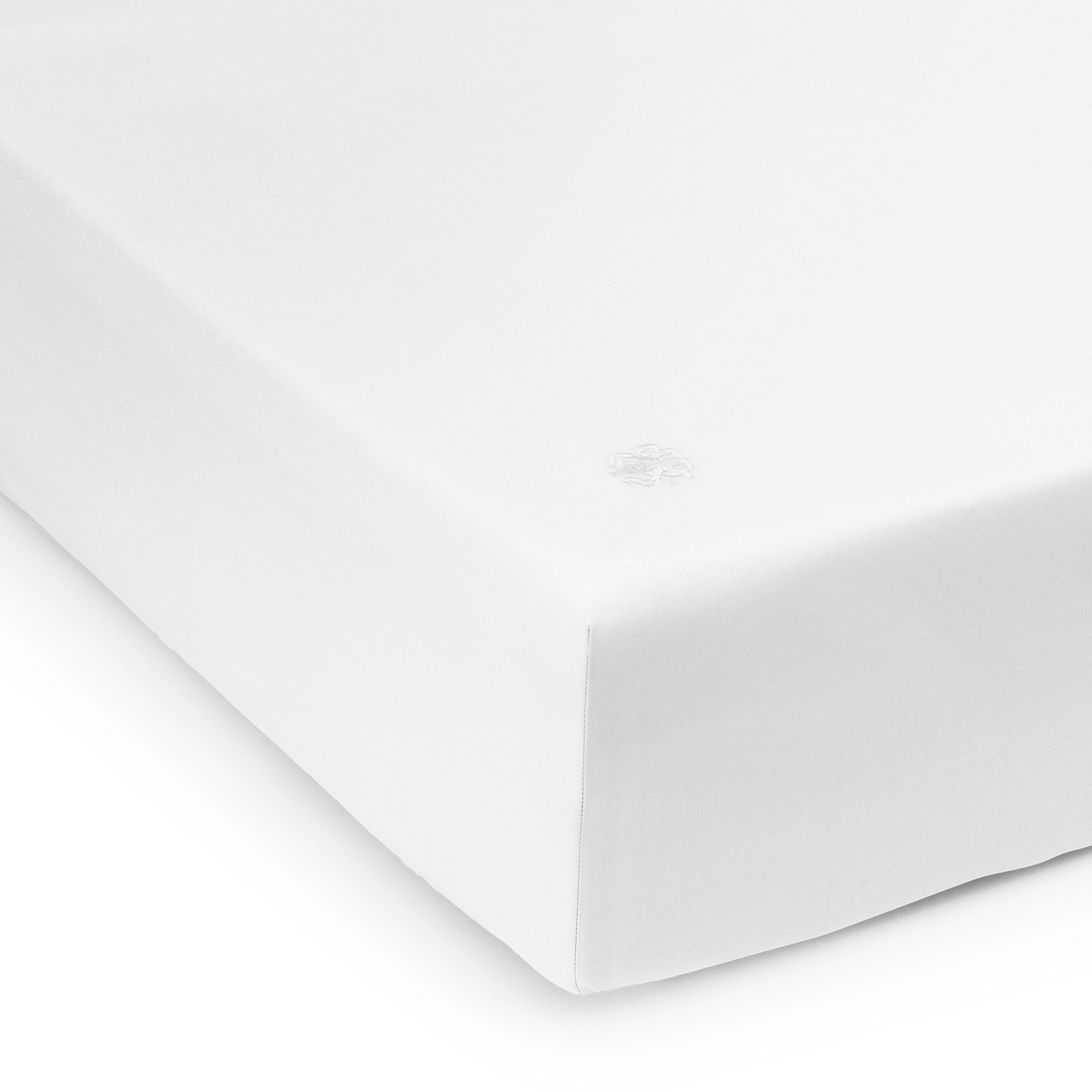 Supima Percale box sheet in pure white – Soft & breathable